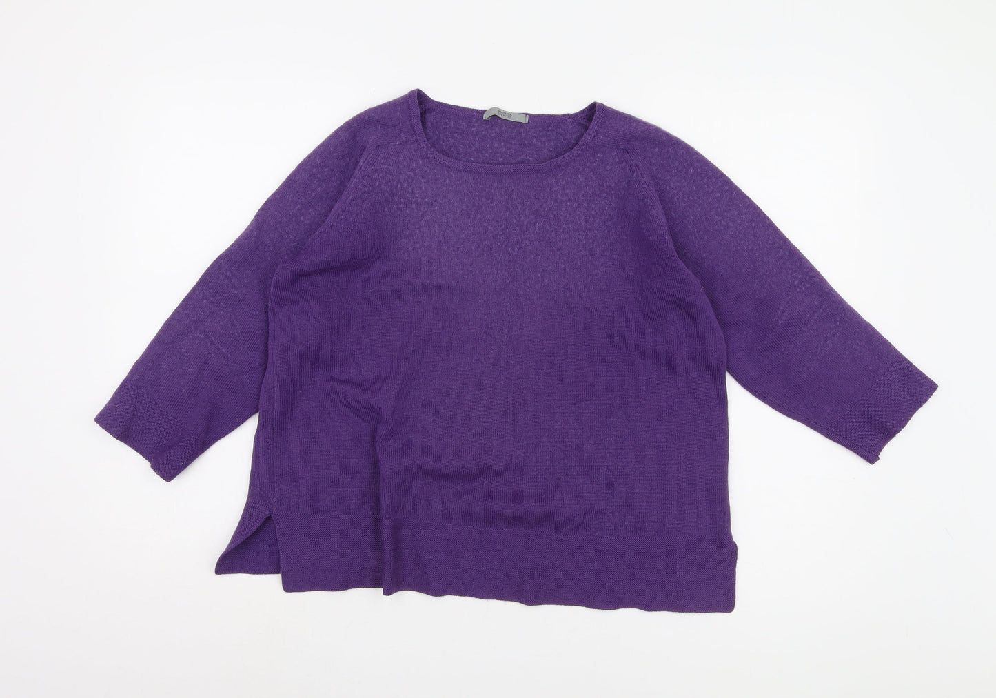 Womens UK Size 14 Marks and Spencer Purple Pullover Jumper