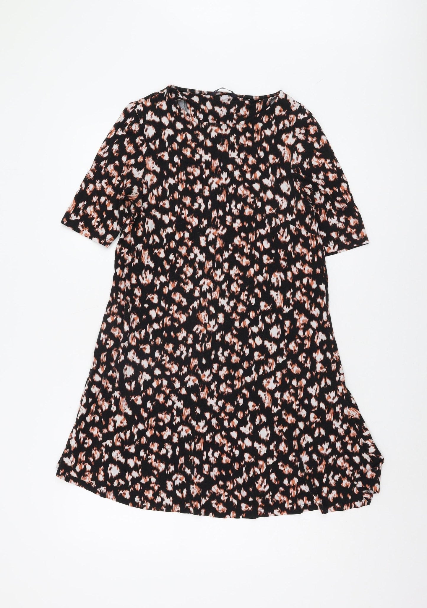 Marks and Spencer Women's Multicoloured Shift Dress, Size 8