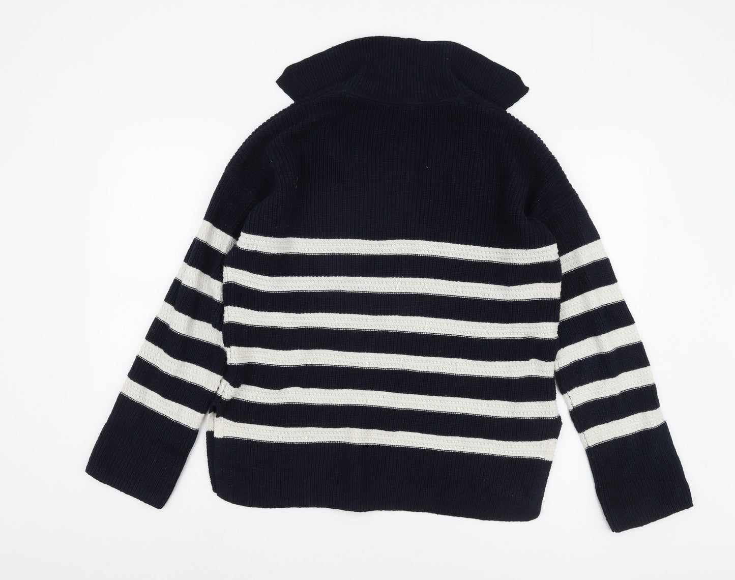 Womens UK Size S John Lewis Blue Pullover Jumper