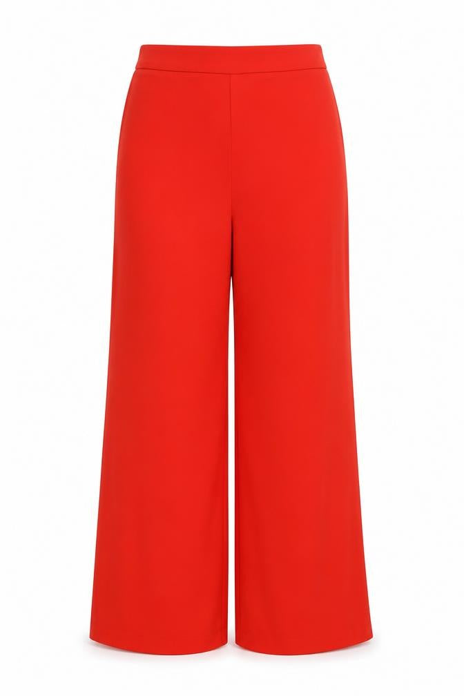 Womens UK Size XS FOREVER 21 Regular Fit Casual Red Trousers