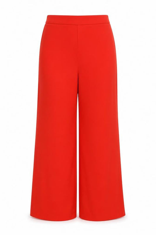 Womens UK Size XS FOREVER 21 Regular Fit Casual Red Trousers