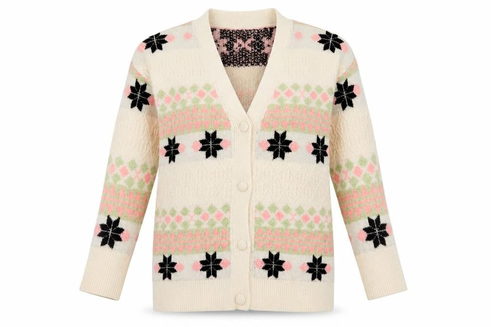 Womens UK Size XS Only Multicoloured Cardigan Jumper