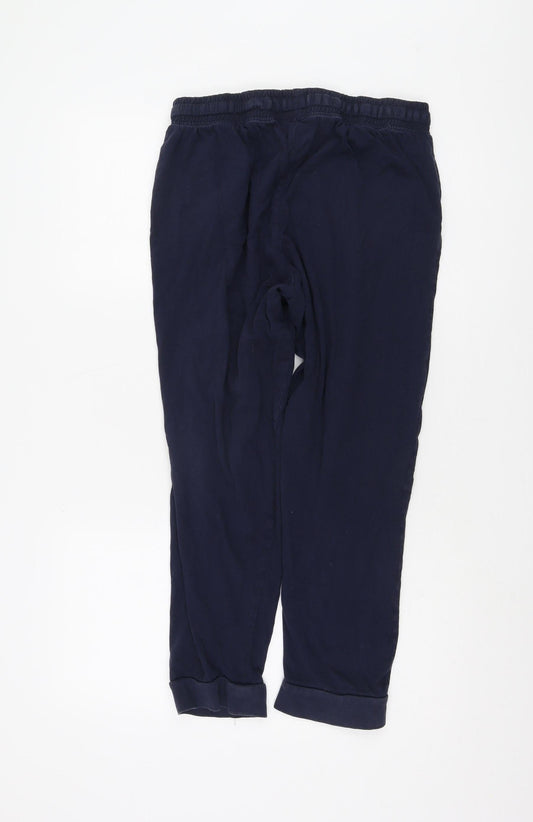 Threadbare Women's Blue Joggers Large, Casual Relaxed Fit