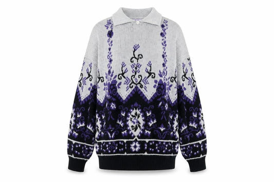 Womens UK Size One Size HONEY Multicoloured Pullover Jumper