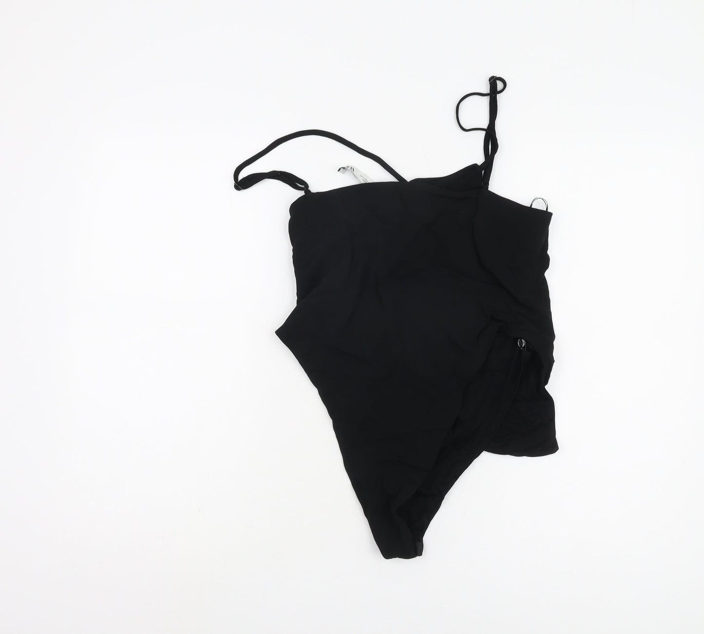 Zara Women's Black Bodysuit Size L Sleeveless