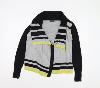 Womens UK Size XS M&Co Multicoloured Cardigan Jumper