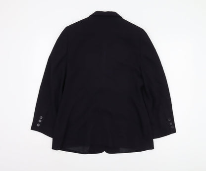 Next Petite Women's Black Blazer UK 12