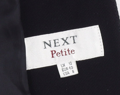 Next Petite Women's Black Blazer UK 12