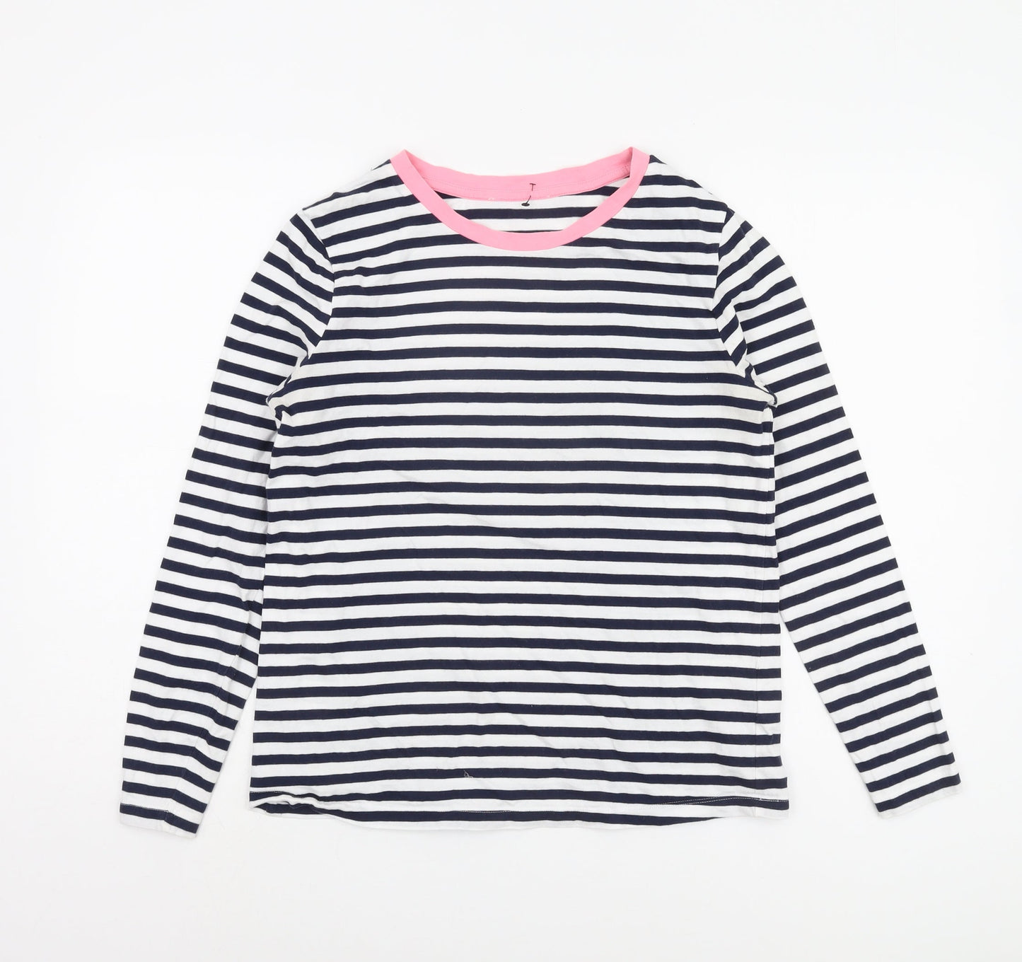 Womens UK Size 12 Marks and Spencer Multicoloured Ringer T-Shirt