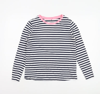 Womens UK Size 12 Marks and Spencer Multicoloured Ringer T-Shirt