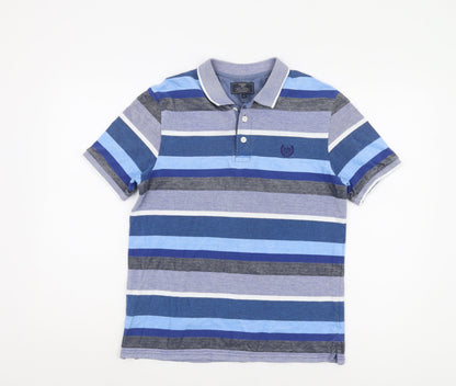 Mens UK Size S Atlantic Bay Cotton Polo Shirt