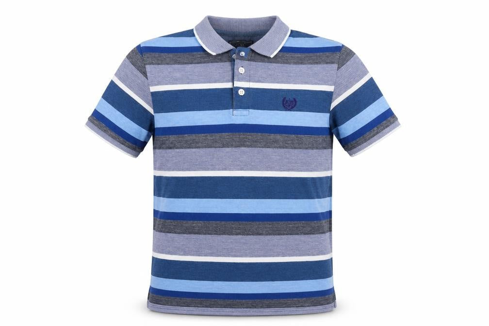Mens UK Size S Atlantic Bay Cotton Polo Shirt