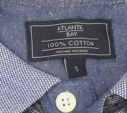 Mens UK Size S Atlantic Bay Cotton Polo Shirt