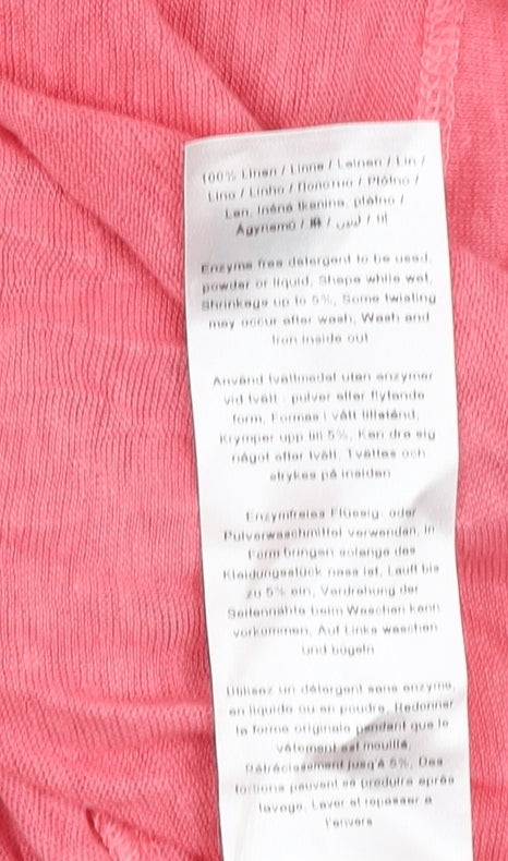 Womens UK Size XS Part Two Pink Basic T-Shirt