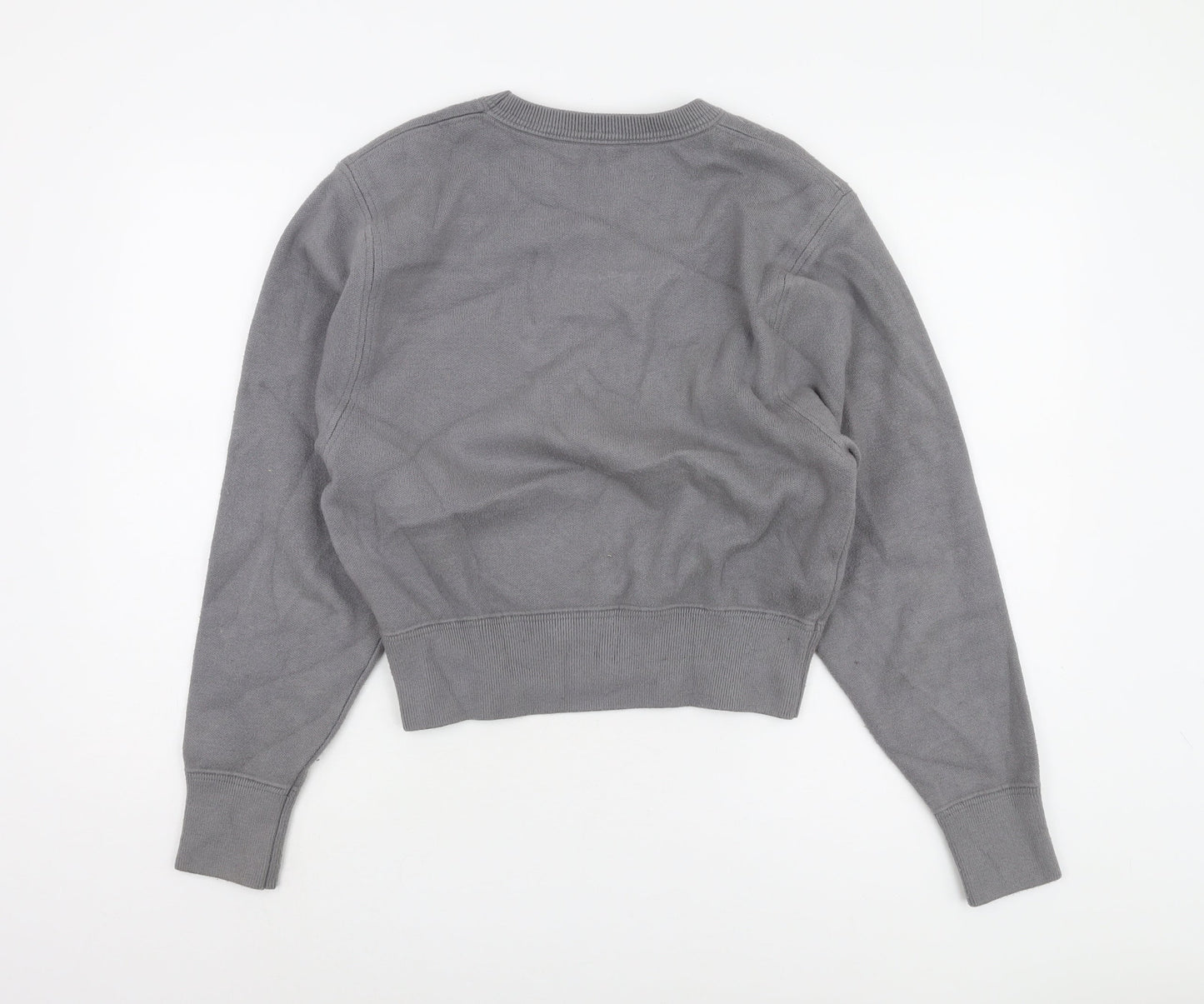 Womens UK Size 12 Zara Grey Pullover Jumper