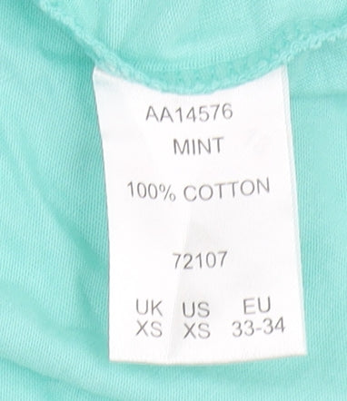 Cotton Traders Women's Green XS Casual T-Shirt