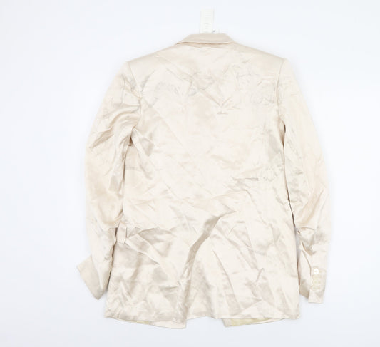 Zara Women's Ivory Blazer XS, Formal, Spring Style