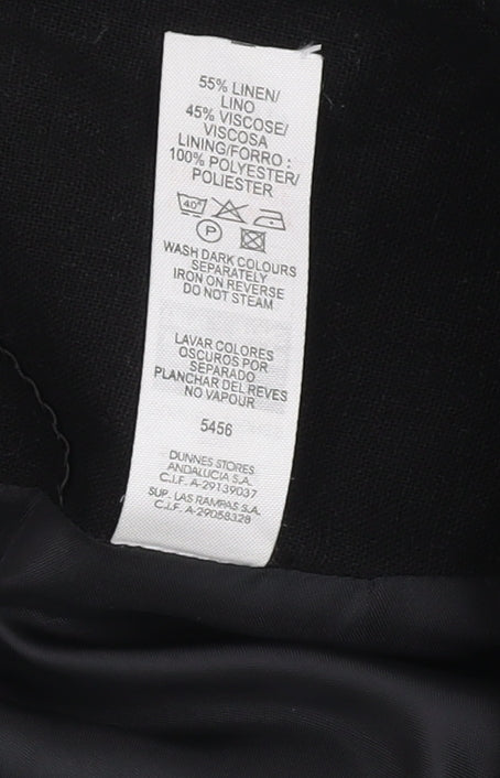 St. Bernard Women's Black A-Line Skirt Size 12