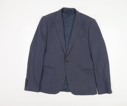 Mens UK Size 42 NEXT Regular Blue Suit Jacket