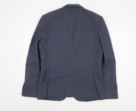 Mens UK Size 42 NEXT Regular Blue Suit Jacket