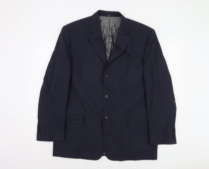 Mens UK Size 42 NEXT Regular Blue Suit Jacket