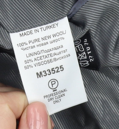 Mens UK Size 42 NEXT Regular Blue Suit Jacket
