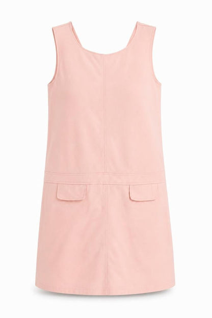 La Redoute Women's Pink Sleeveless Dress - Size 8