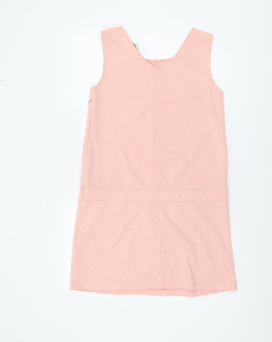 La Redoute Women's Pink Sleeveless Dress - Size 8
