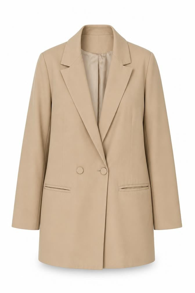Womens UK Size 8 Missguided  Beige Blazer