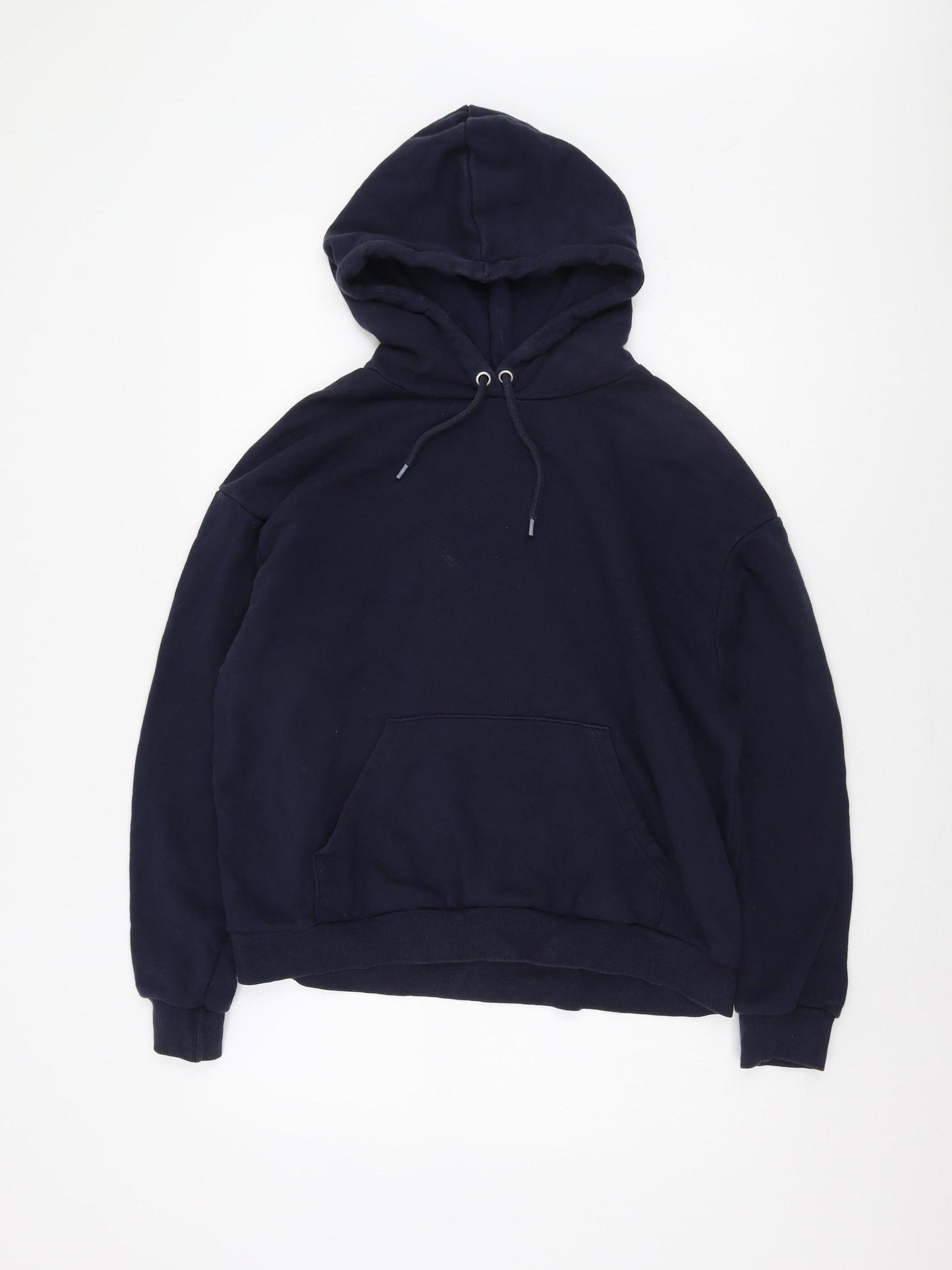 Monki Women's Black Pullover Hoodie M with Drawstring