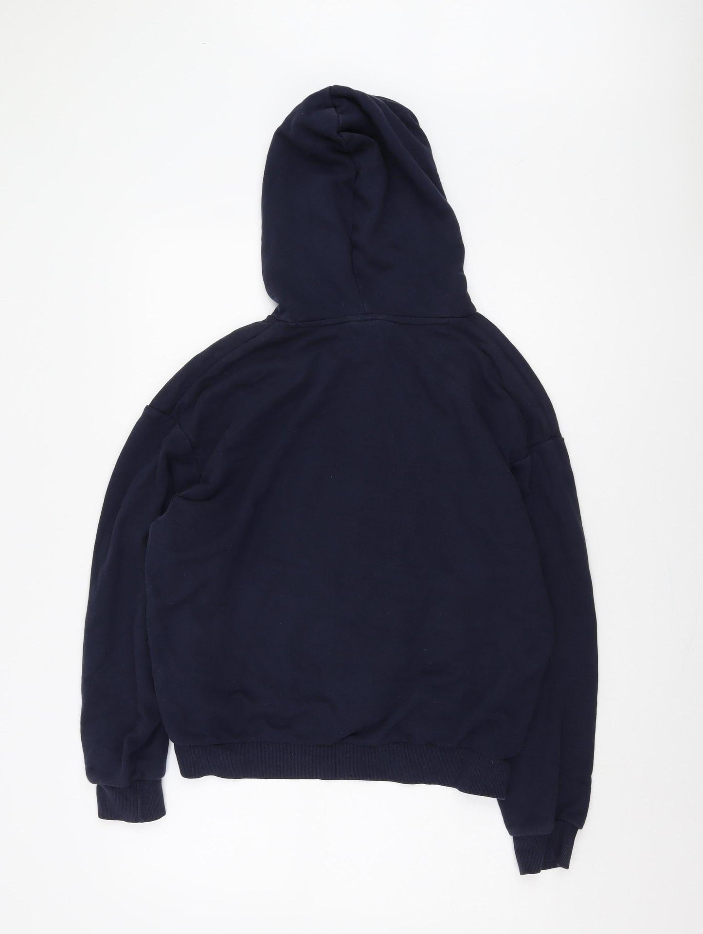 Monki Women's Black Pullover Hoodie M with Drawstring