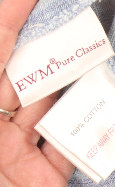 EWM Pure Classics Women's Blue Blazer Size 14
