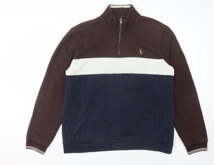 Mens UK Size XL NEXT Multicoloured Pullover Sweatshirt