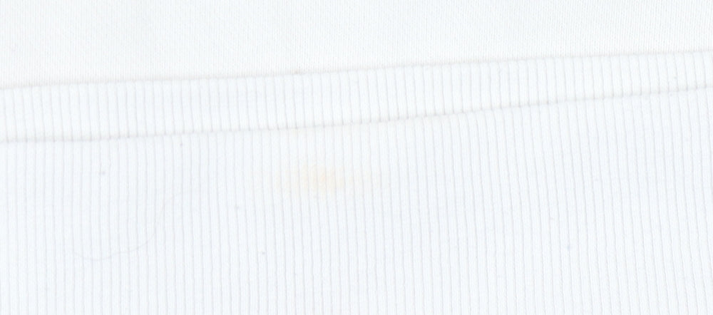 FILA Unisex Ivory Pullover Hoodie Size S - Comfy Casual Wear