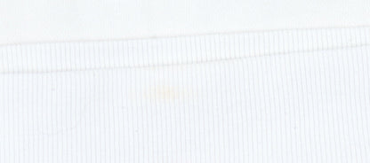 FILA Unisex Ivory Pullover Hoodie Size S - Comfy Casual Wear