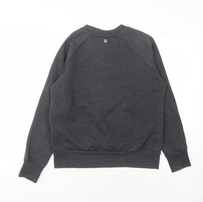 Sweaty Betty Women's Grey S Pullover Sweatshirt Activewear
