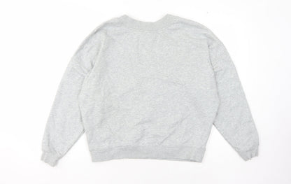 Womens UK Size XS Calvin Klein Grey Pullover Sweatshirt