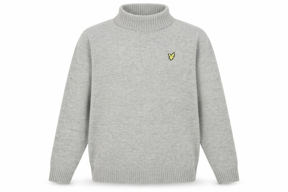 Mens UK Size L Lyle & Scott Grey Pullover Jumper