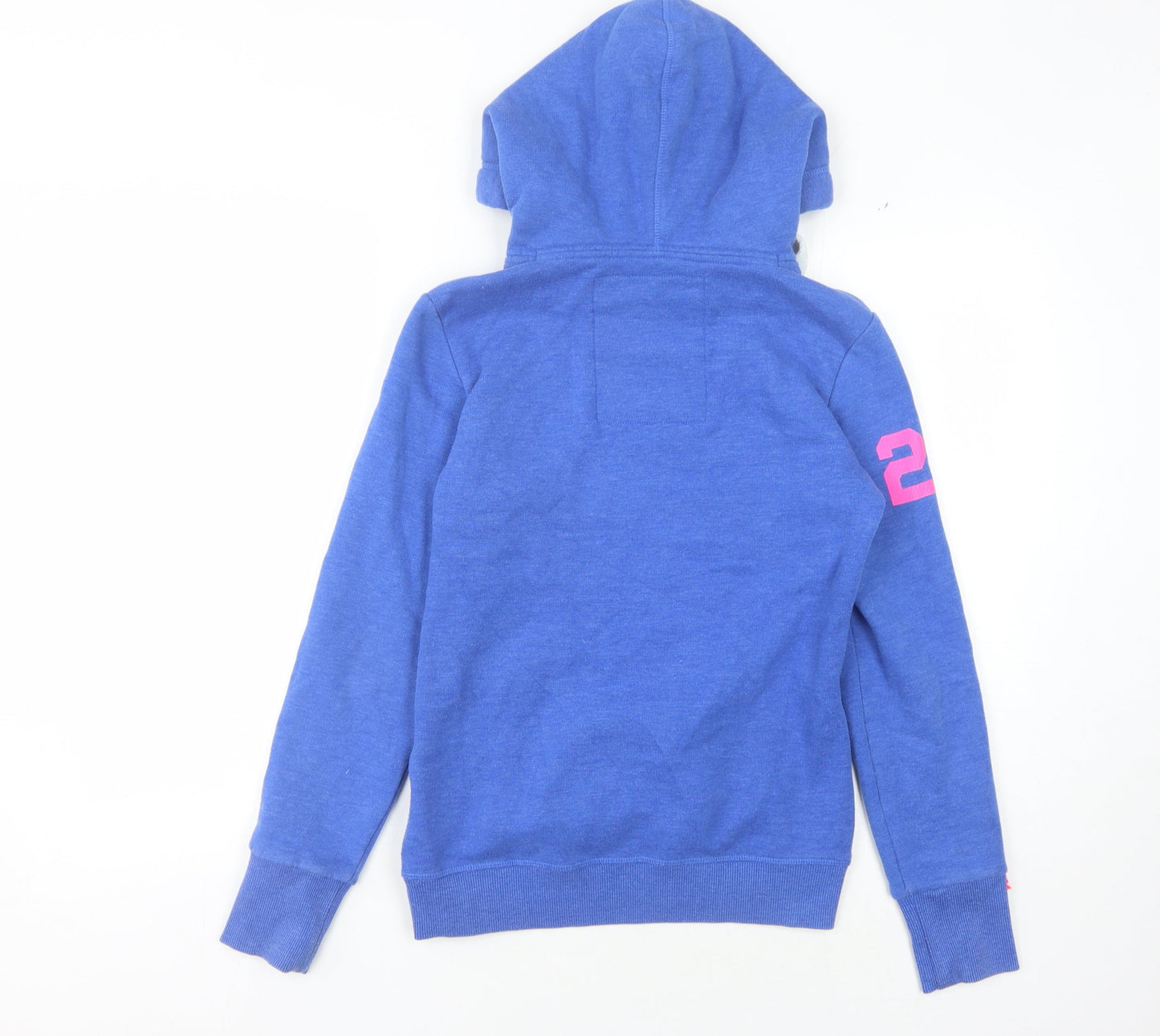 Superdry Women's Blue XS Pullover Hoodie, Sporty & Stylish