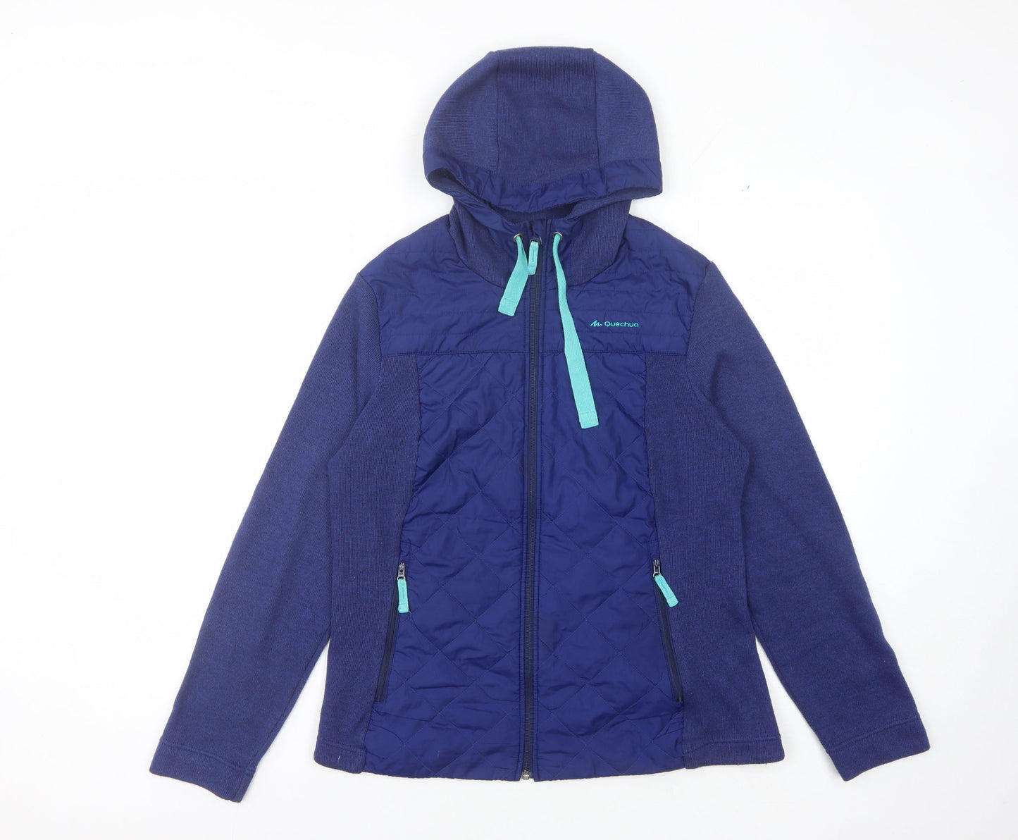 Mens UK Size M DECATHLON Blue Basic Jacket