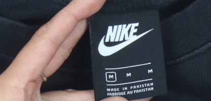 Nike Unisex Black Pullover Sweatshirt M - Graphic Sportswear