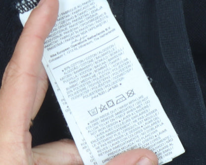 Nike Unisex Black Pullover Sweatshirt M - Graphic Sportswear