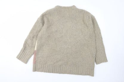 Womens UK Size L Monsoon Multicoloured Pullover Jumper