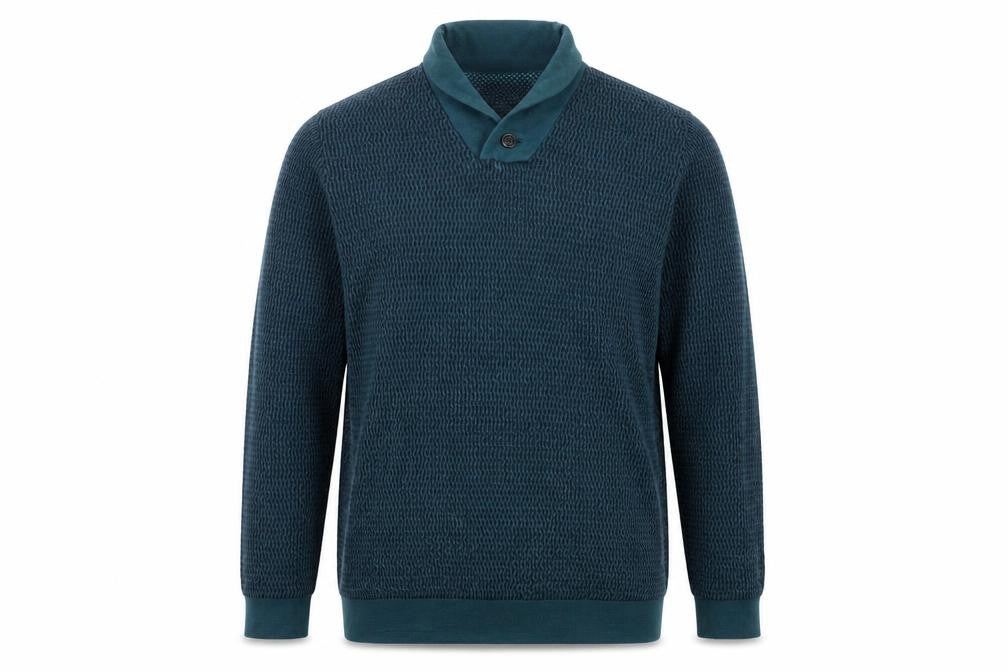 Mens UK Size L Ted Baker Blue Pullover Jumper
