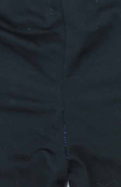 Adidas Boys Black Jogger Trousers with Side Stripe, Size 14