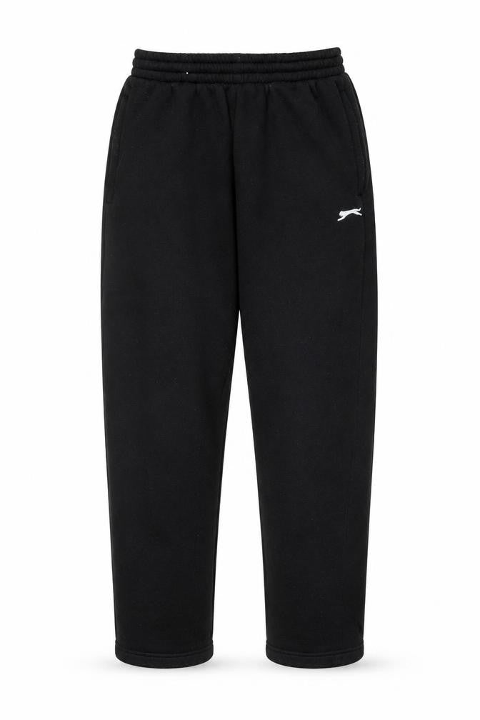 Mens UK Size M Slazenger Regular Fit Sweatpants Black Trousers