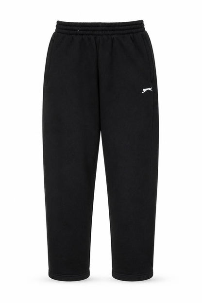 Mens UK Size M Slazenger Regular Fit Sweatpants Black Trousers