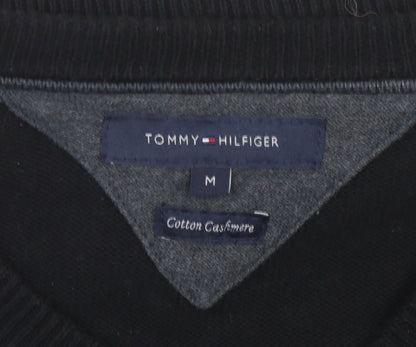 Tommy Hilfiger Men's Medium Black V-Neck Pullover