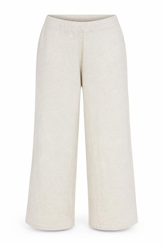 Womens UK Size 14 Lipsy Relaxed Fit  Beige Trousers