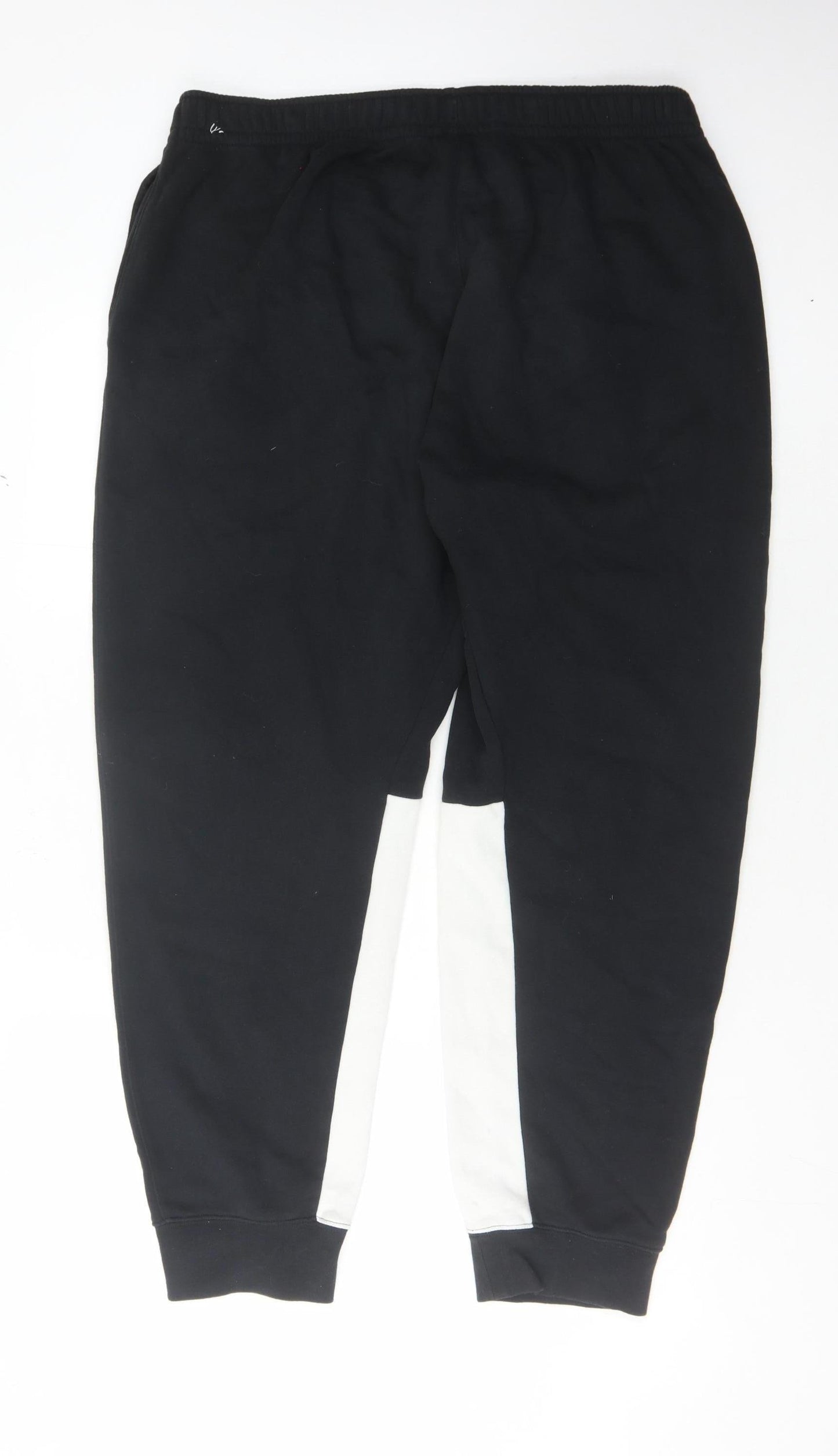 Nike Men's XL Black Sweatpants - Casual, Logo Accent